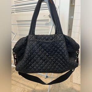 MZ Wallace Travel Jimmy Duffle - Black